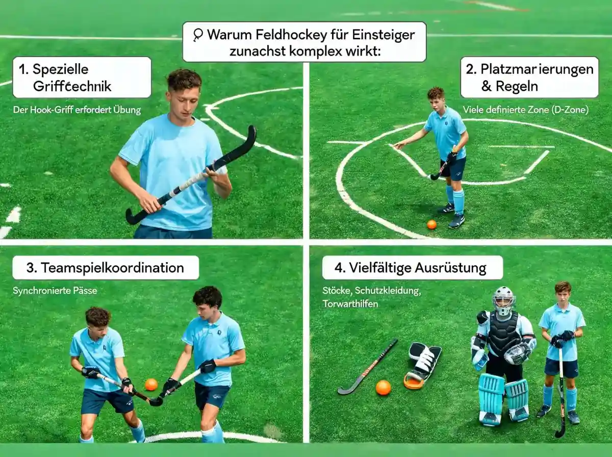 Feldhockey Regeln Positionen Grundlagen