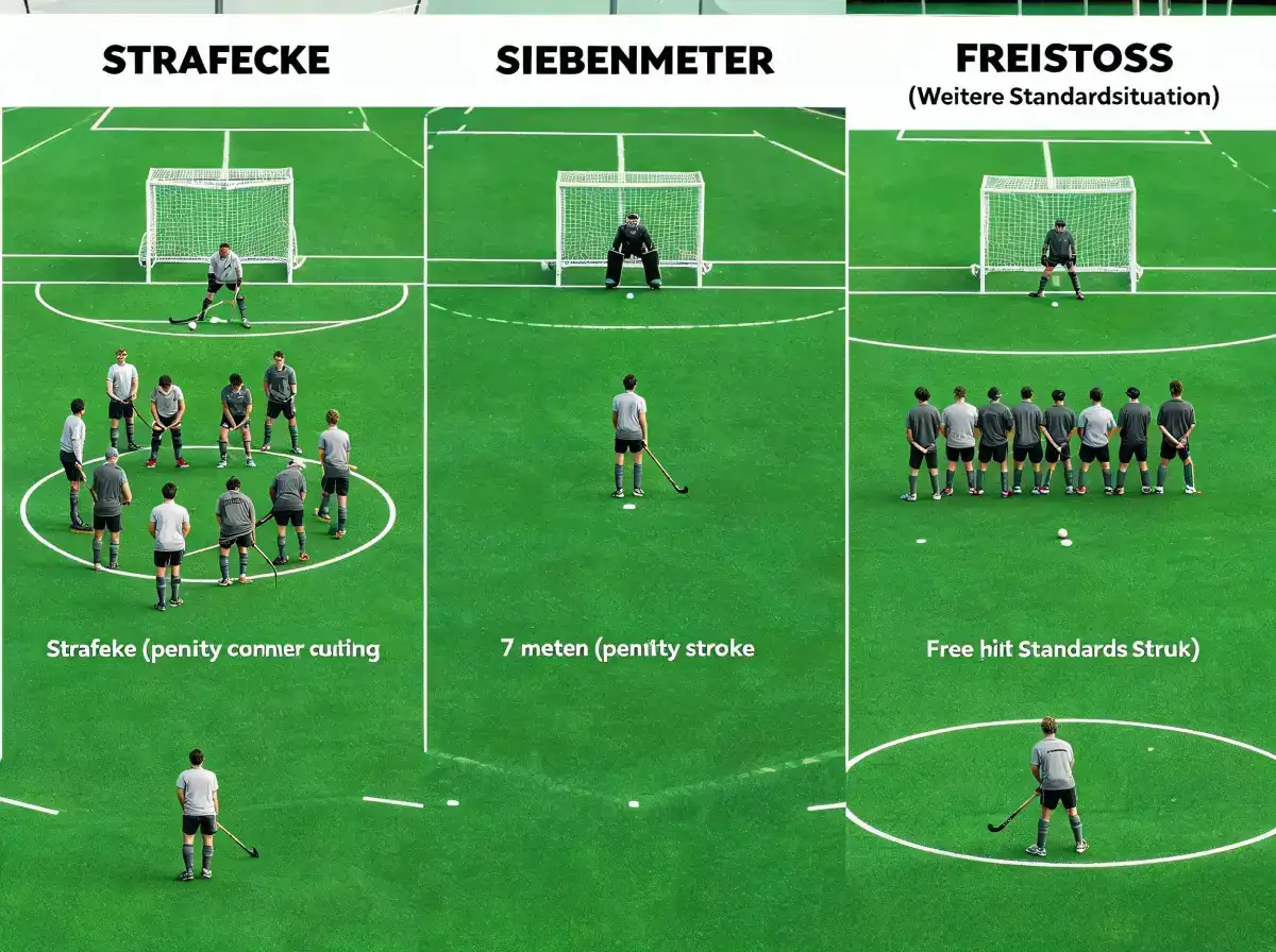 Feldhockey Regeln Positionen Planung