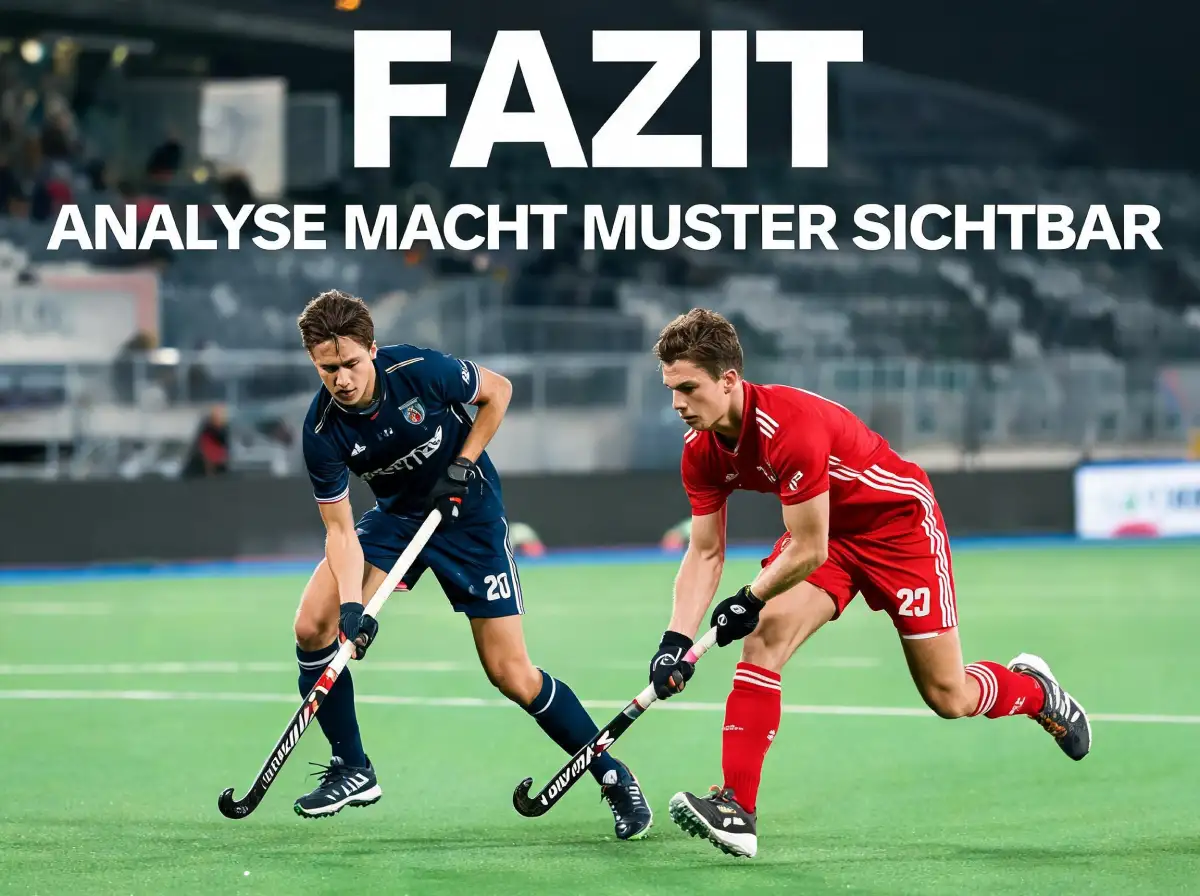 Feldhockey Spielanalyse Taktik Fazit