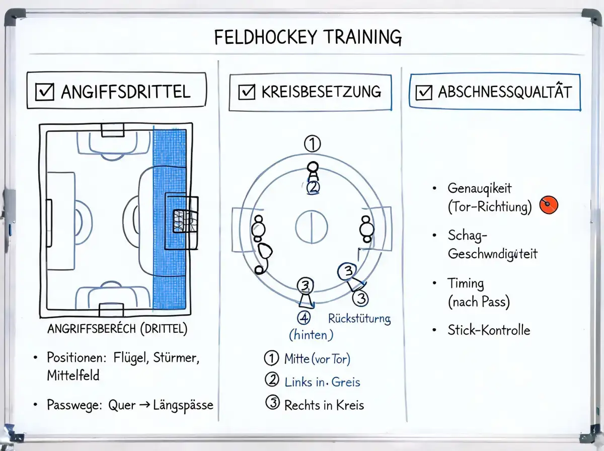 Feldhockey Spielanalyse Taktik Praxisuebung