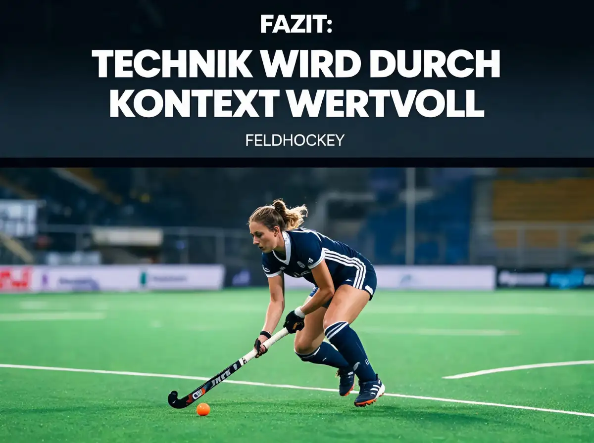 Feldhockey Techniktraining Fazit