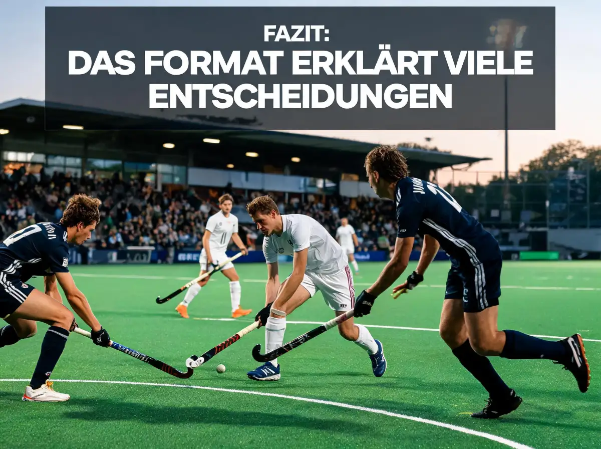 Feldhockey Turnierformate Saisonplanung Fazit