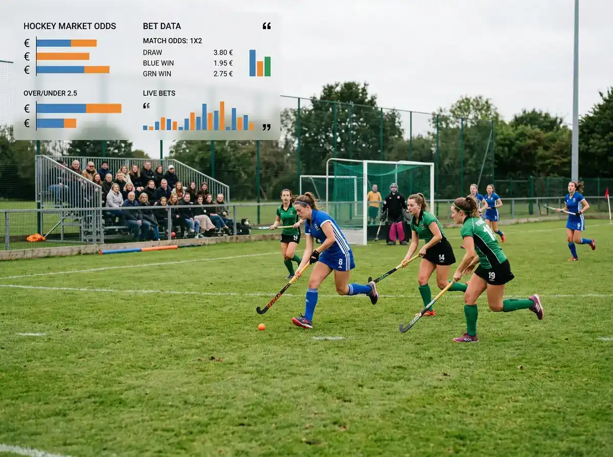 Feldhockey als Randsportart im deutschen Sportwettenmarkt - begrenzte Wettmärkte und niedrigere Auszahlungsquoten