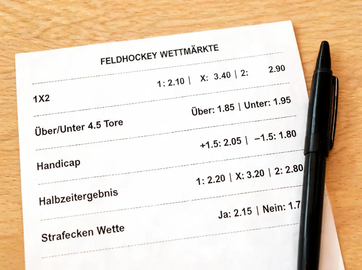 Marktabdeckungsvergleich Hallenhockey und Feldhockey bei GGL-lizenzierten Wettanbietern 2026