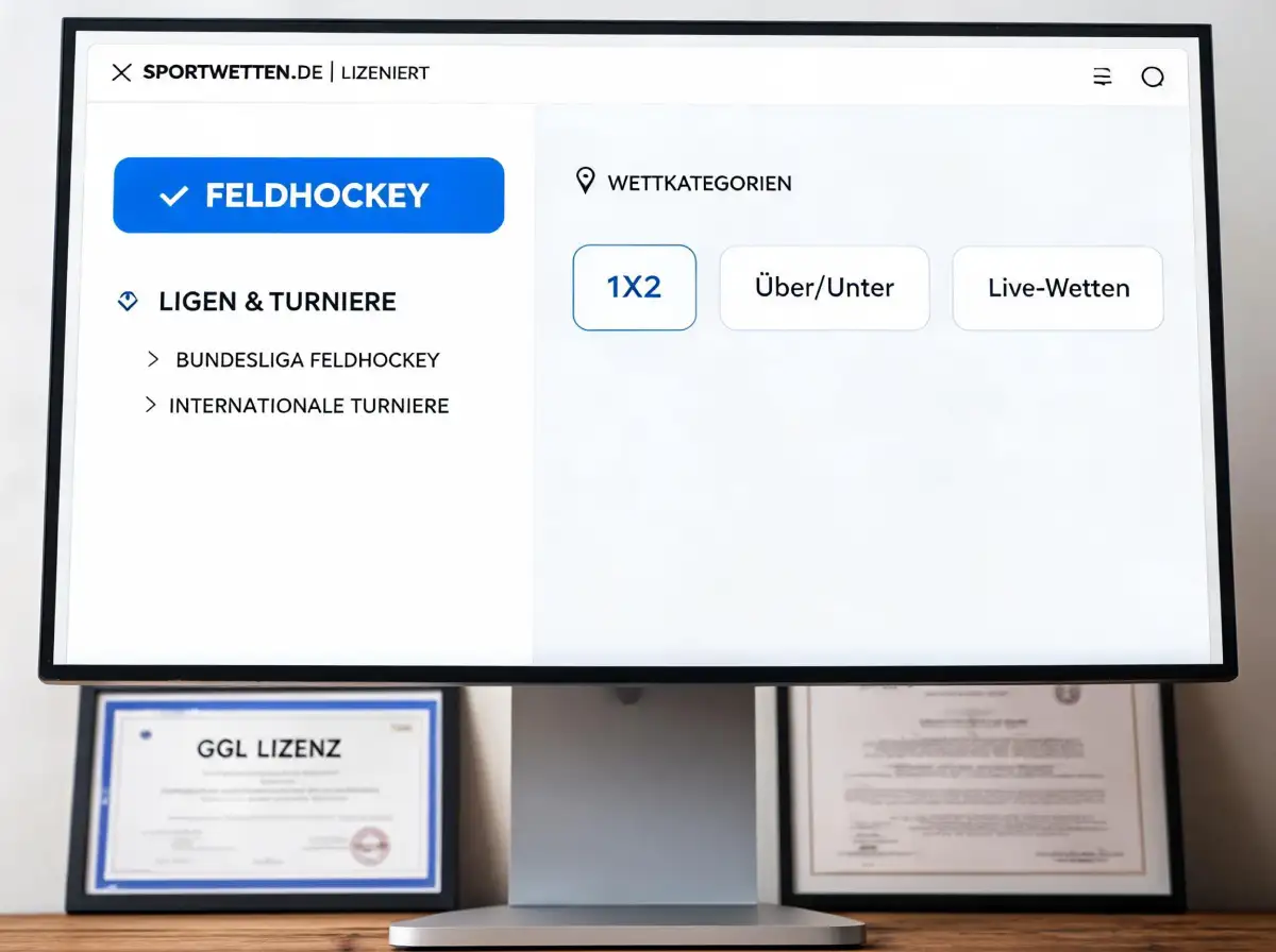 GGL-lizenzierte Wettanbieter mit Hockey-Bundesliga-Wettangebot im Überblick