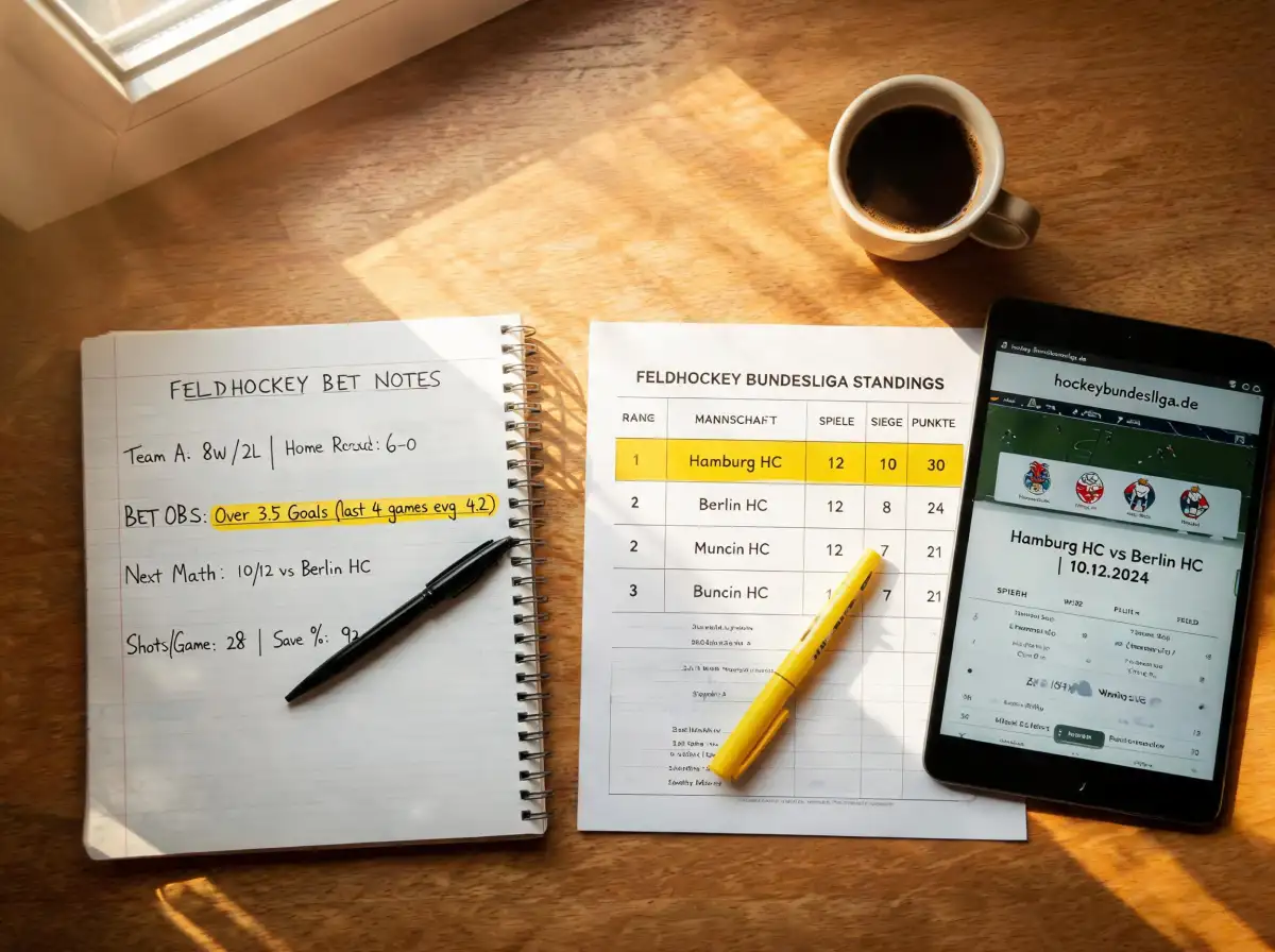 Wettstrategien für Hockey-Bundesliga – Tipps für Vor-Spiel-Analyse und Marktzugang